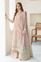 Jazmin Luxury Organza Dress Embroidered 3 Piece Unstitched